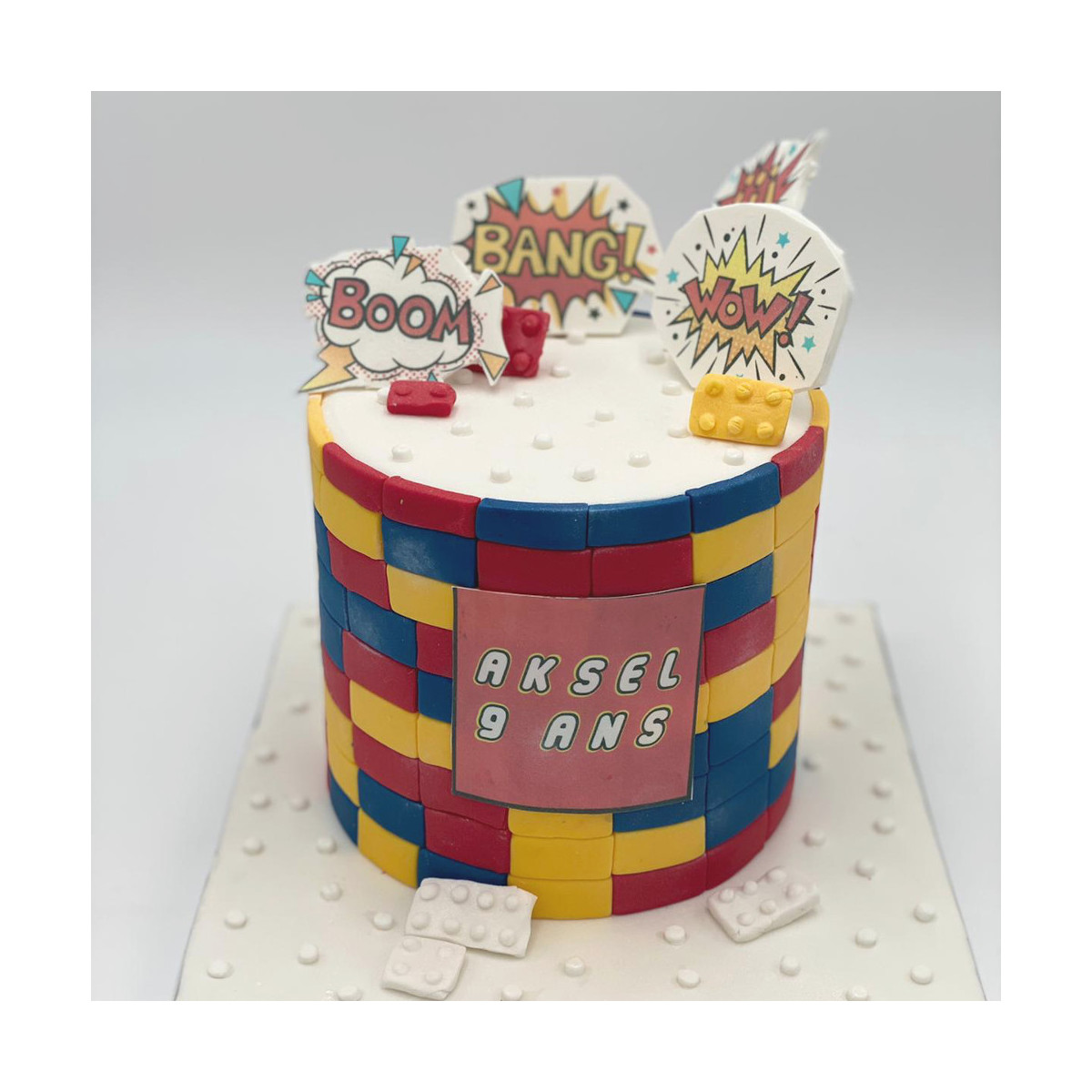 Le Gâteau Lego pour monter son anniversaire comme un champion