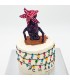 gâteau anniversaire thème stranger things série netflix demogorgon ados adolescents