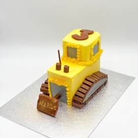 gâteau anniversaire enfant thème la ferme tracteur voiture