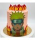 gâteau anniversaire naruto manga animé fête enfant konoha ninja