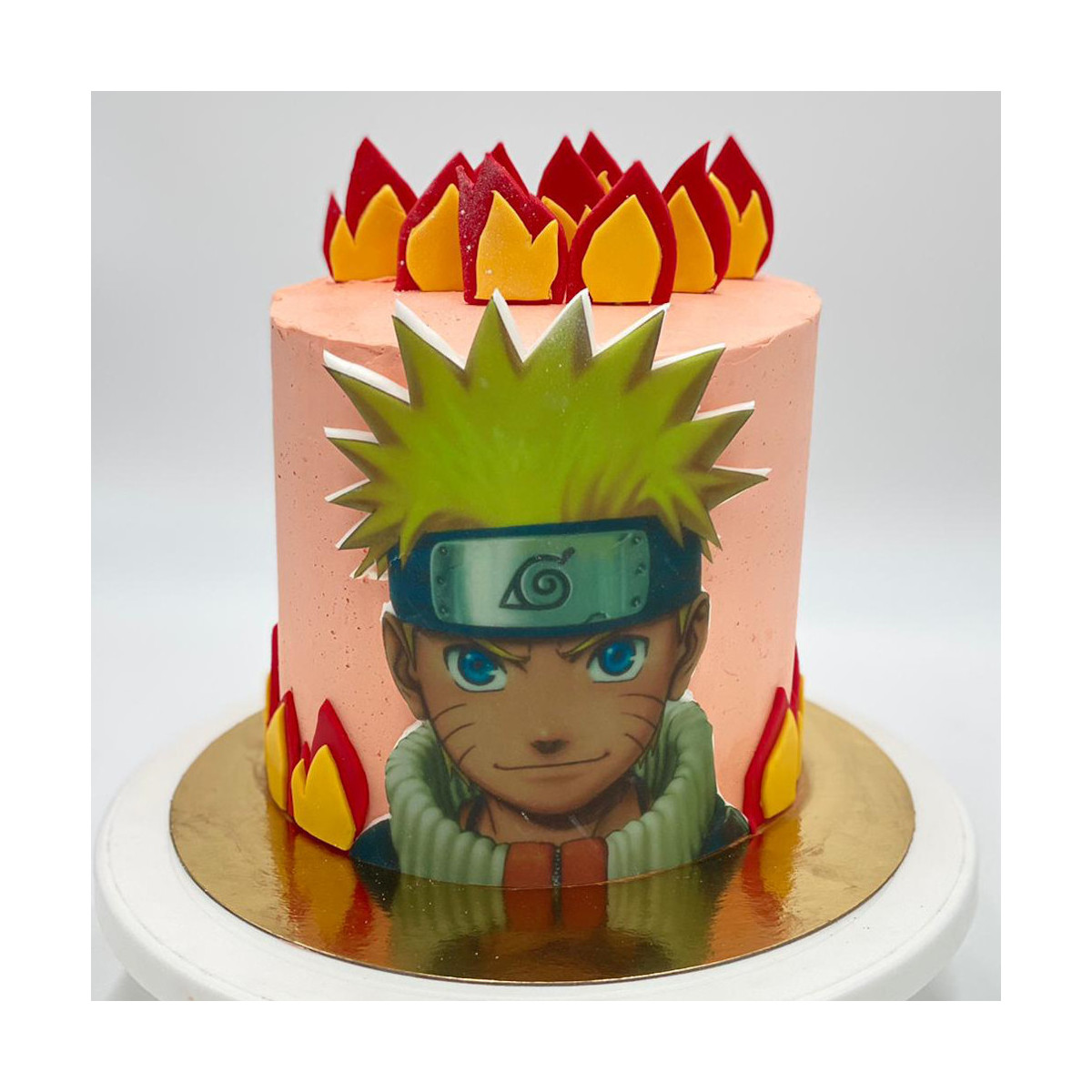 Gâteau Naruto pour les petits héros espiègles mais au grand coeur