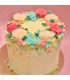 gâteau anniversaire fleurs petite fille thème enfant fleuri rose fête