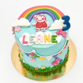 gâteau peppa pig thème anniversaire enfant petite fille