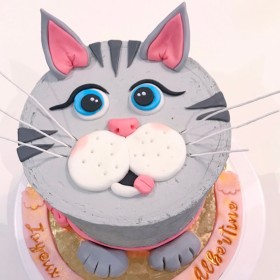 gâteau anniversaire enfant thème animaux chat aristocrate film disney