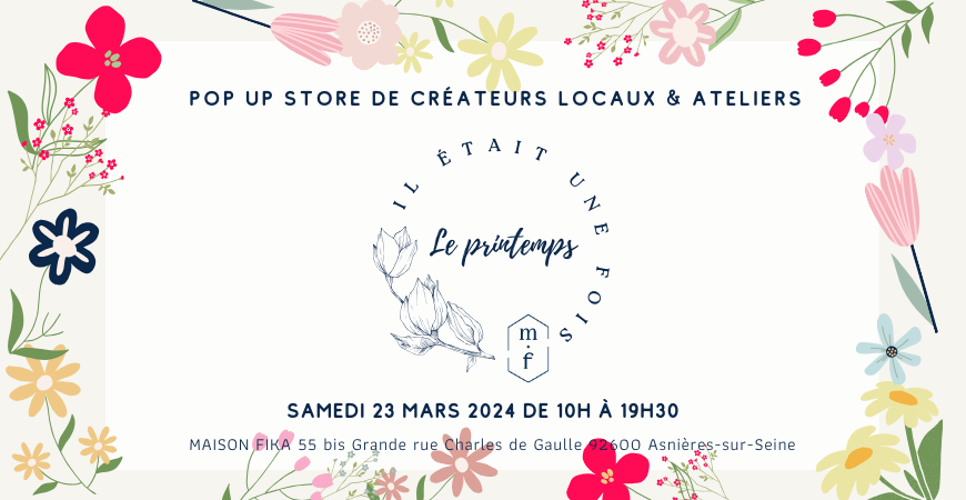 Pop Up "Il était une fois le printemps" - 8ème édition